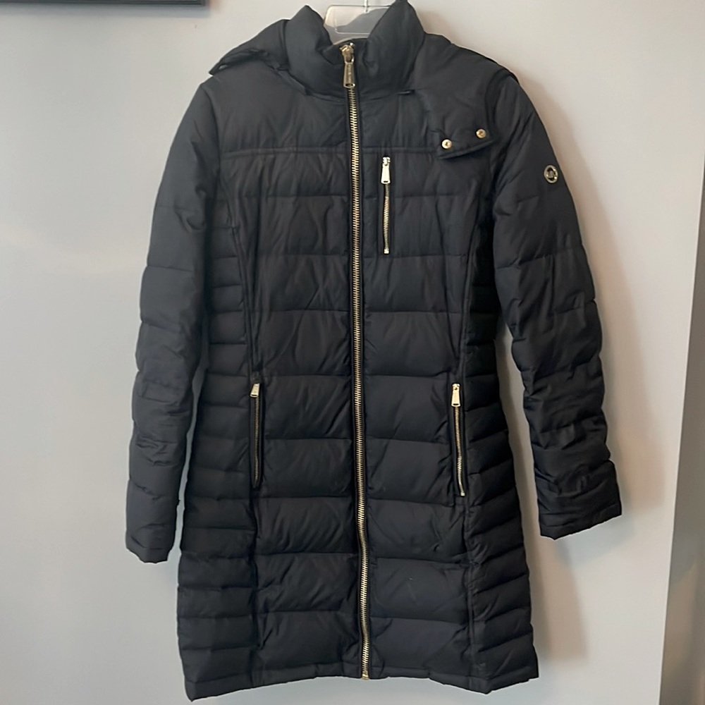Michael Kors Black Down Coat